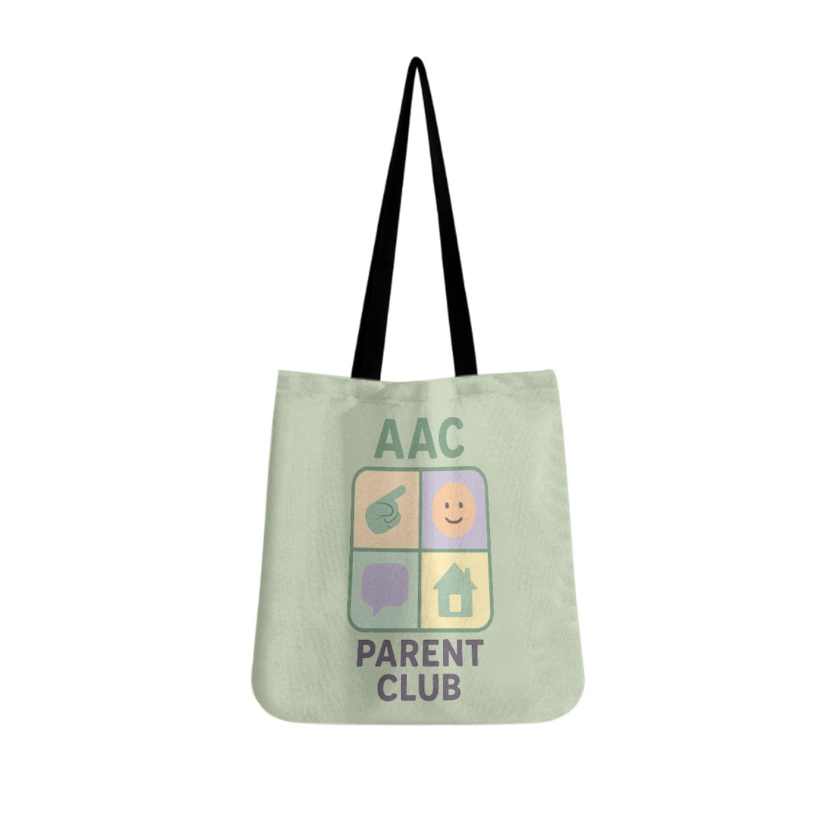 AAC Parent Club Tote Bag – Empowering Communication One Symbol at a Time