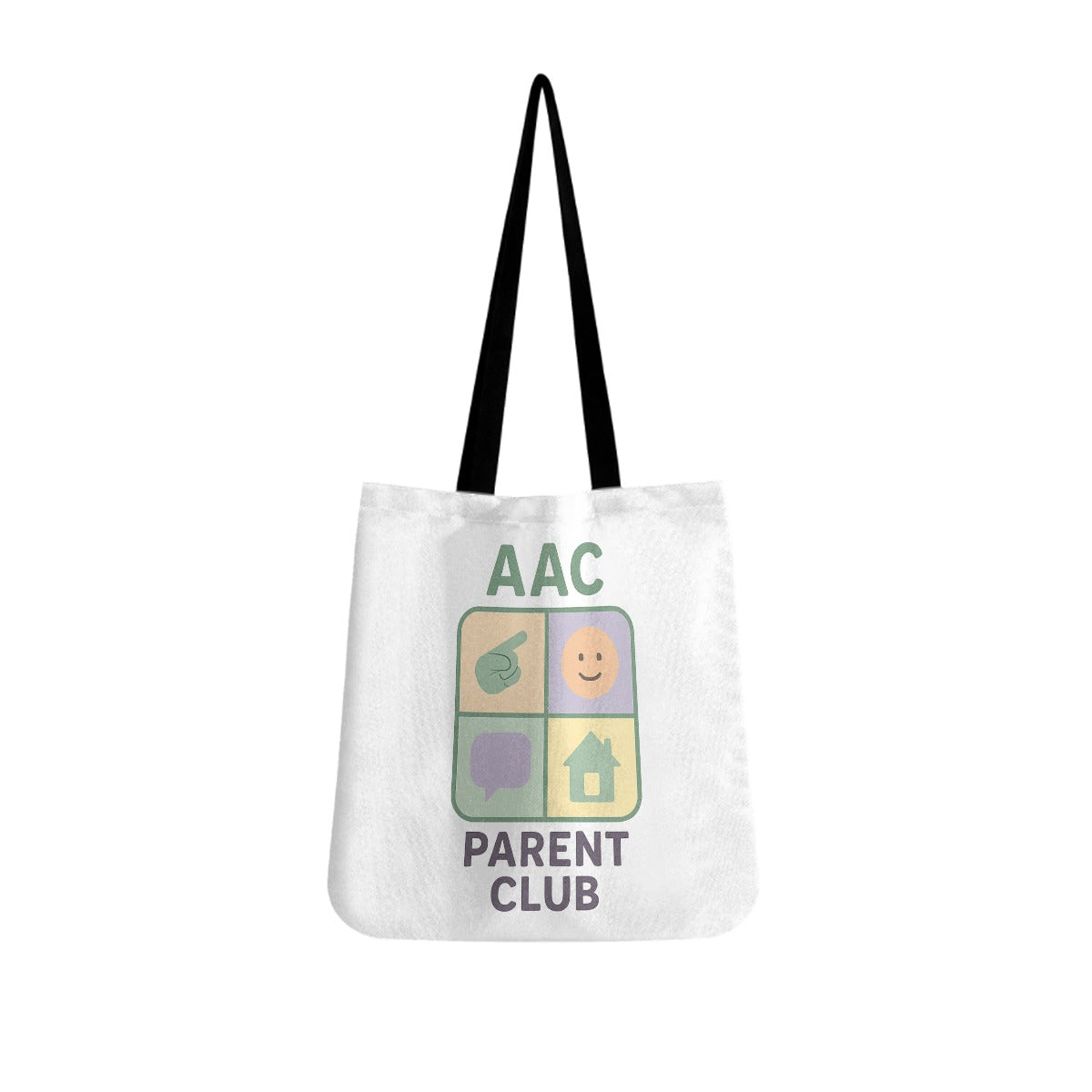 AAC Parent Club Tote Bag – Empowering Communication One Symbol at a Time