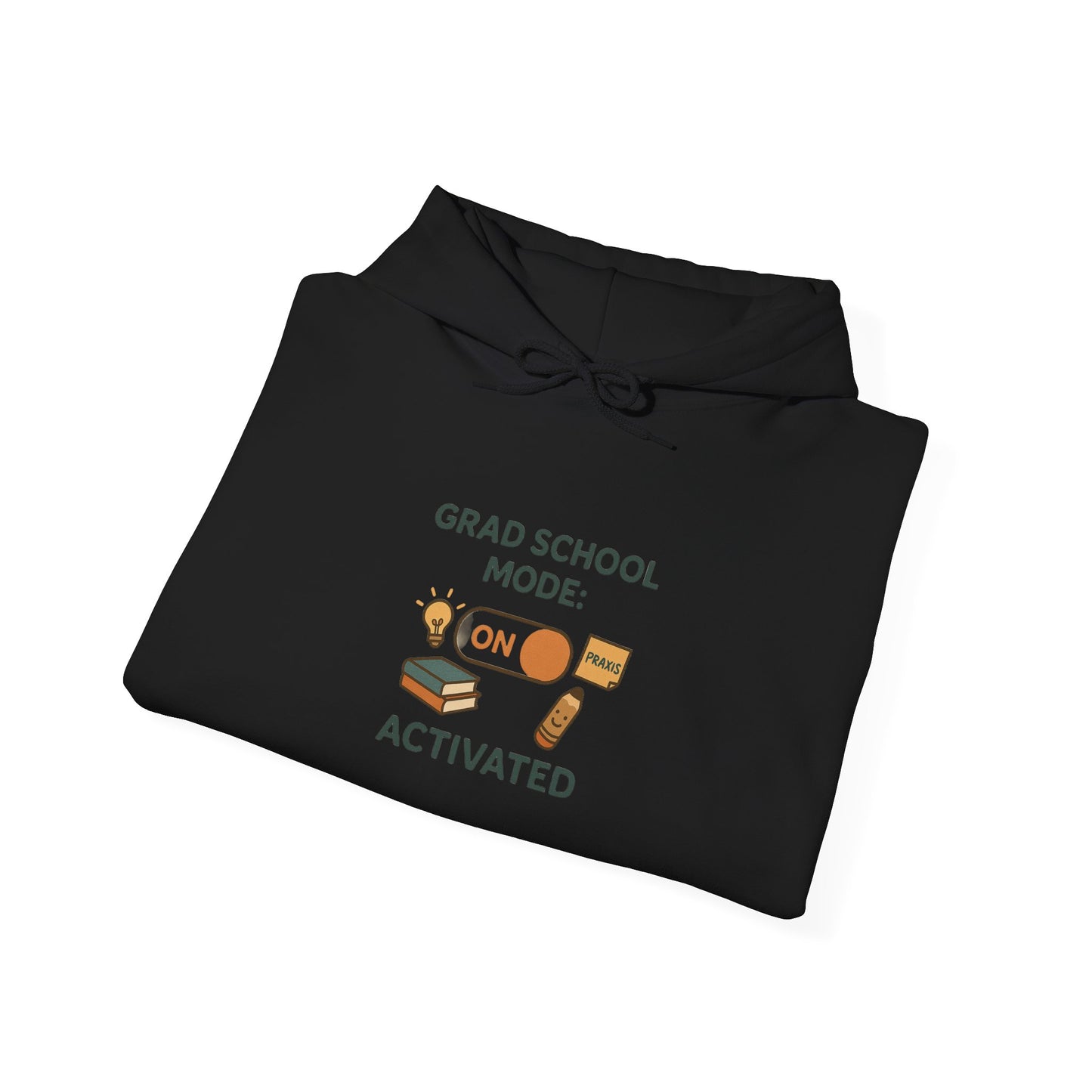 Grad School Mode Activated Hoodie | SLP Grad Student Sweatshirt | Praxis Exam Study Wear | Future Therapist Gift |Unisex Cozy College Hoodie