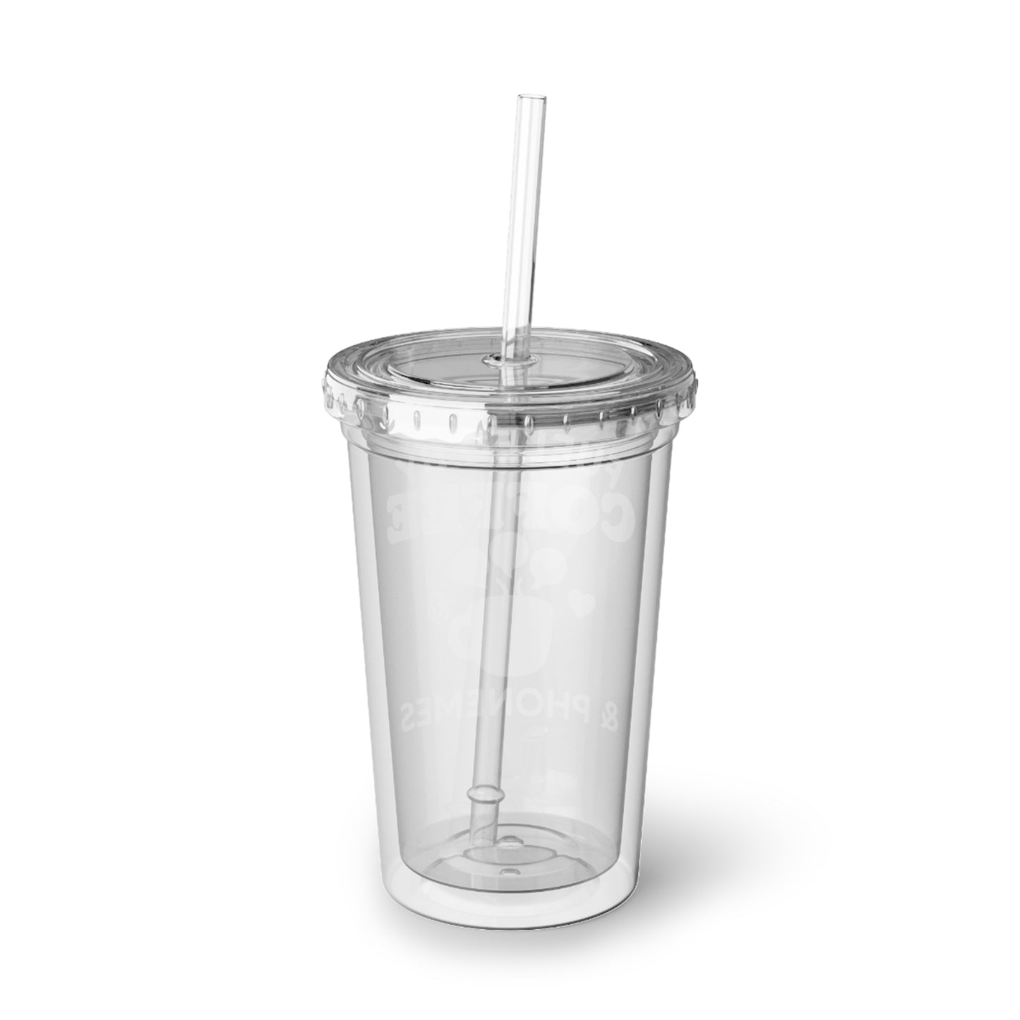 Fueled by Coffee and Phonemes Acrylic Cup– SLP Coffee Cup | Speech Therapist Gift | Funny Speech Pathology Grad Student Mug | SLPA Desk Accessory