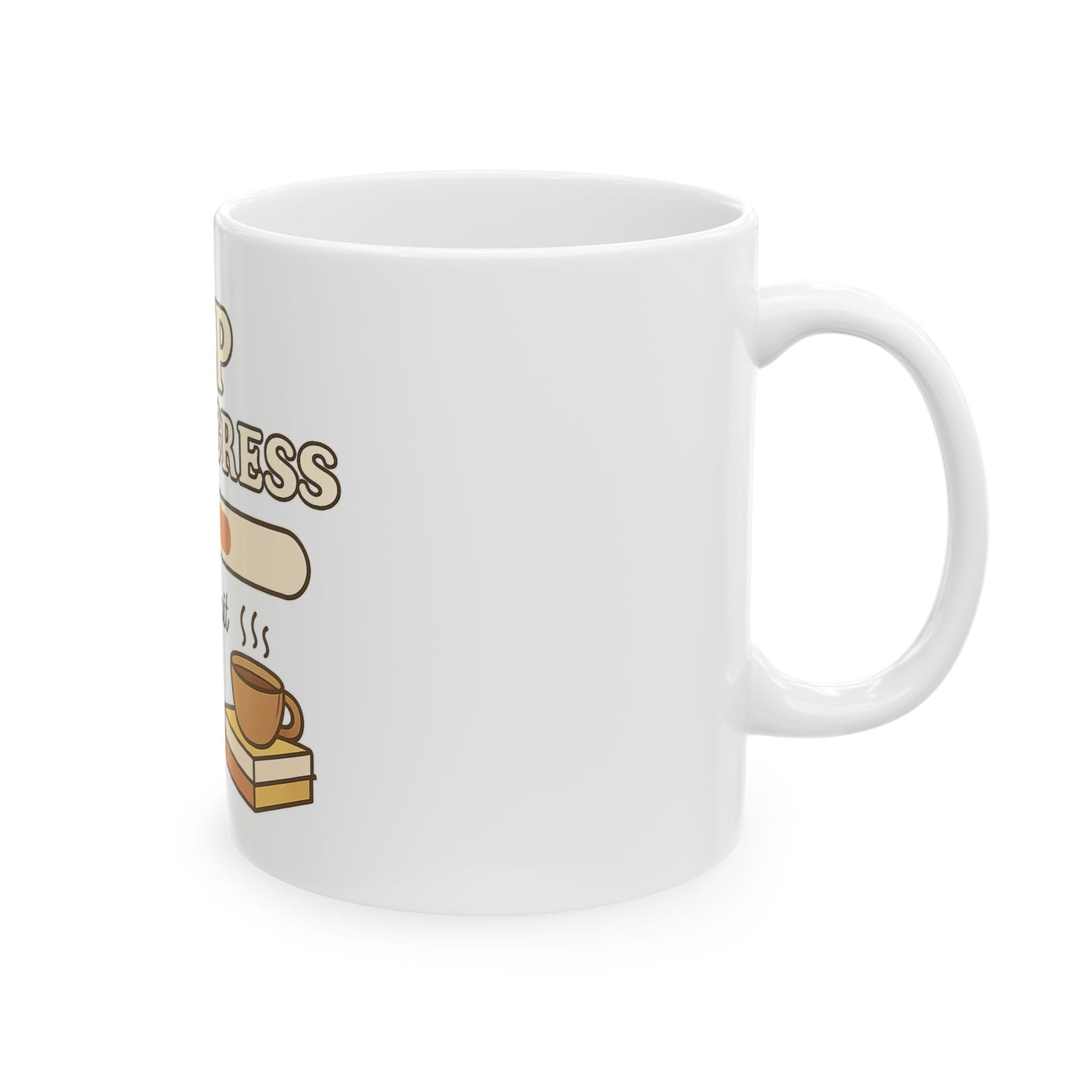 SLP in Progress mug| Speech Therapist Grad School Gift | Mug | Funny slp Coffee Cup | SLPA, CFY, Speechie Essential