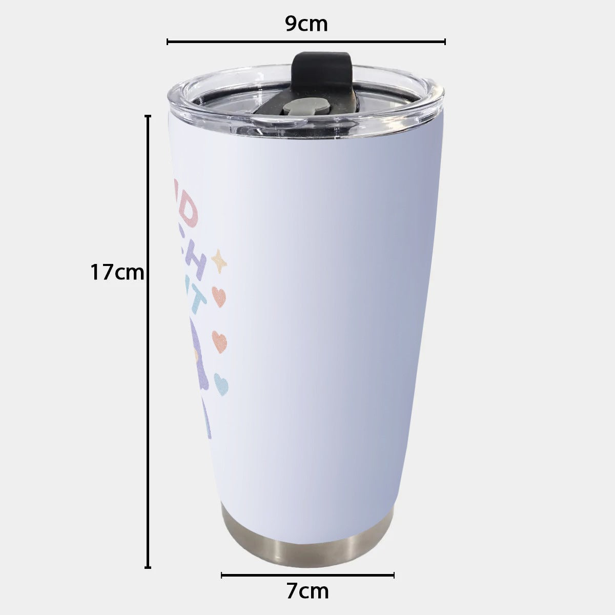 Proud Speech Parent Tumbler – Insulated Cup for SLP Moms, Dads & Caregivers