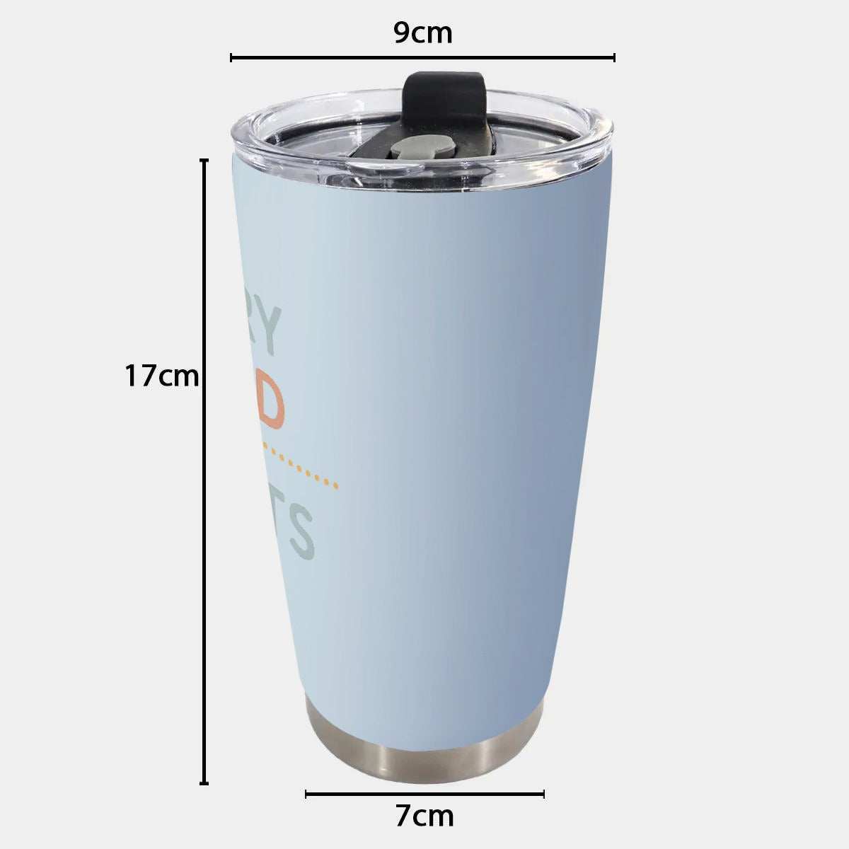 Every Word Counts Tumbler – Speech Therapist Gift | Motivational SLP Travel Mug | Speech Therapy Quote Cup