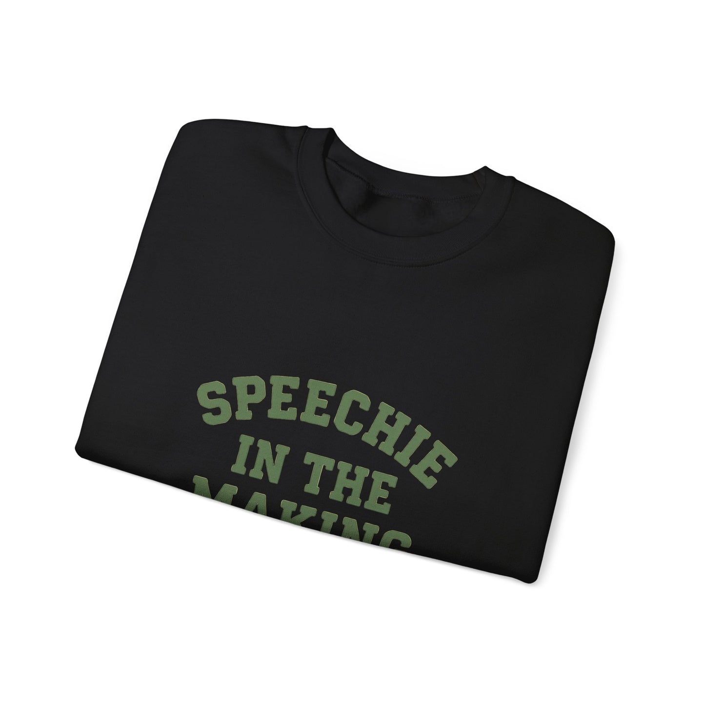 Speechie in the Making Sweatshirt | SLP Grad Student Crewneck | SLPA, CFY, Future Speech Therapist Gift | Brain, Speech Bubble, Heart Icons