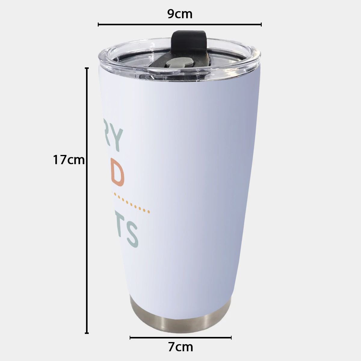 Every Word Counts Tumbler – Speech Therapist Gift | Motivational SLP Travel Mug | Speech Therapy Quote Cup